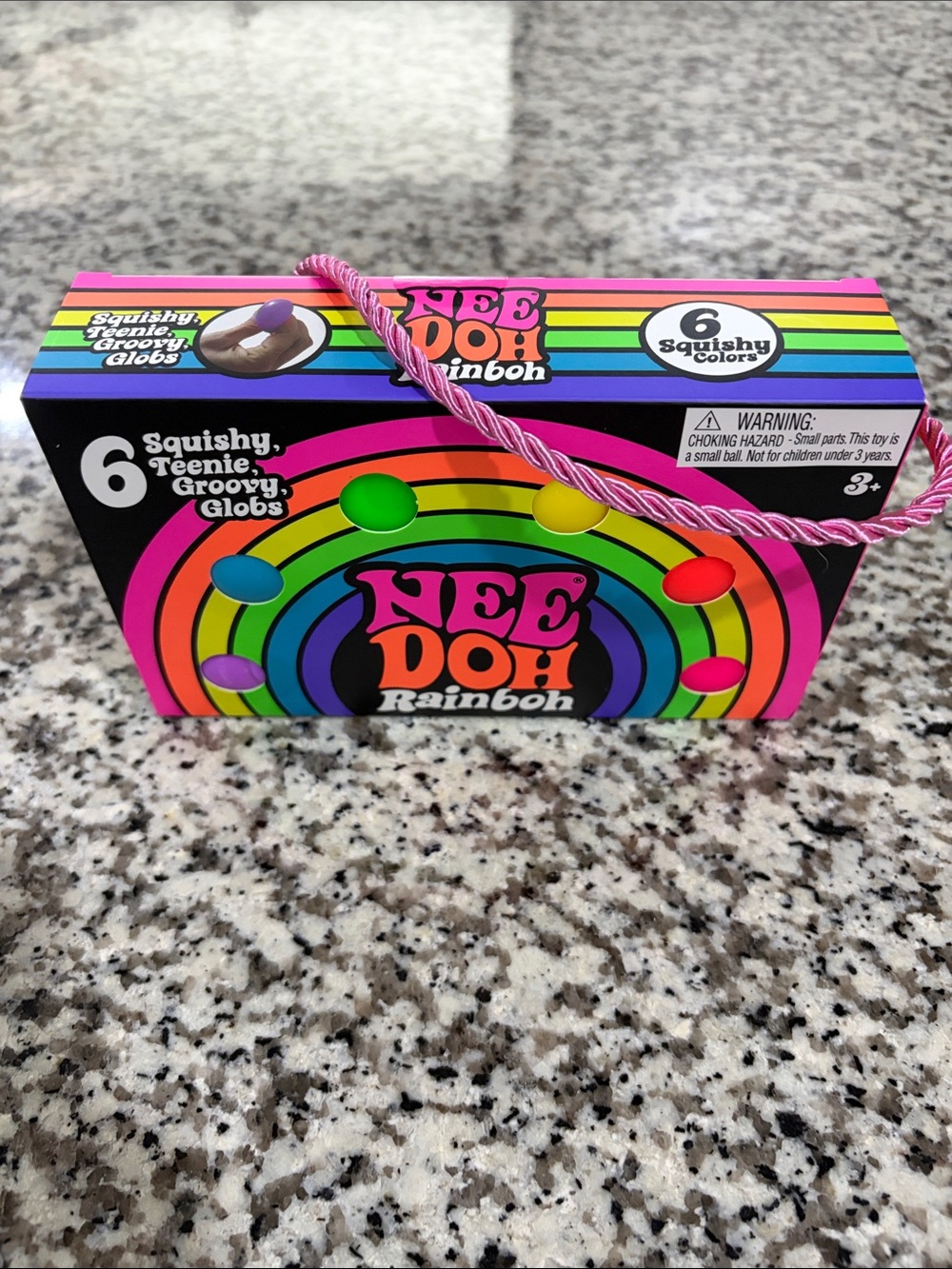 Schylling NeeDoh Rainbow Squishy Glob Set - Multicolor